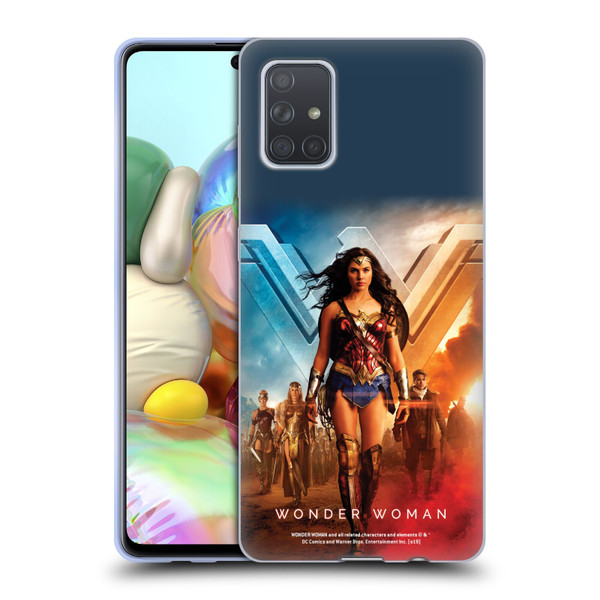 Wonder Woman Movie Posters Group Soft Gel Case for Samsung Galaxy A71 (2019)