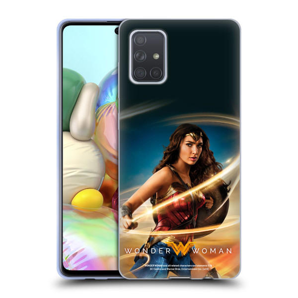 Wonder Woman Movie Posters Lasso Of Truth Soft Gel Case for Samsung Galaxy A71 (2019)