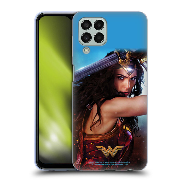 Wonder Woman Movie Posters Godkiller Sword 2 Soft Gel Case for Samsung Galaxy M33 (2022)