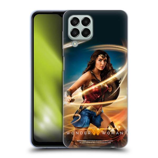 Wonder Woman Movie Posters Lasso Of Truth Soft Gel Case for Samsung Galaxy M33 (2022)