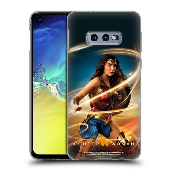 Wonder Woman Movie Posters Lasso Of Truth Soft Gel Case for Samsung Galaxy S10e