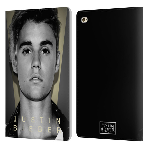 Justin Bieber Purpose B&w What Do You Mean Shot Leather Book Wallet Case Cover For Apple iPad mini 4