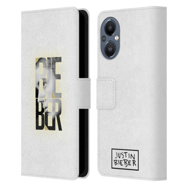 Justin Bieber Purpose B&w Mirror Calendar Text Leather Book Wallet Case Cover For OnePlus Nord N20 5G