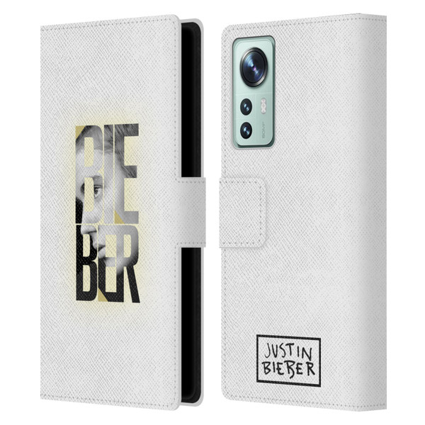 Justin Bieber Purpose B&w Mirror Calendar Text Leather Book Wallet Case Cover For Xiaomi 12