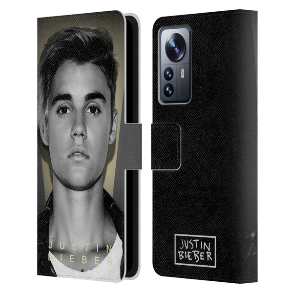 Justin Bieber Purpose B&w What Do You Mean Shot Leather Book Wallet Case Cover For Xiaomi 12 Pro