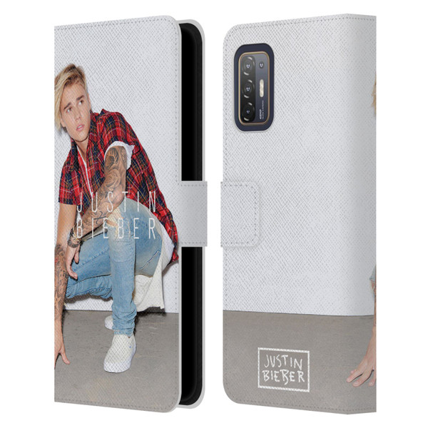 Justin Bieber Purpose Calendar Photo Leather Book Wallet Case Cover For HTC Desire 21 Pro 5G