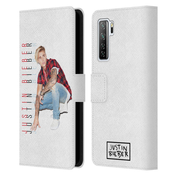 Justin Bieber Purpose Calendar Photo And Text Leather Book Wallet Case Cover For Huawei Nova 7 SE/P40 Lite 5G