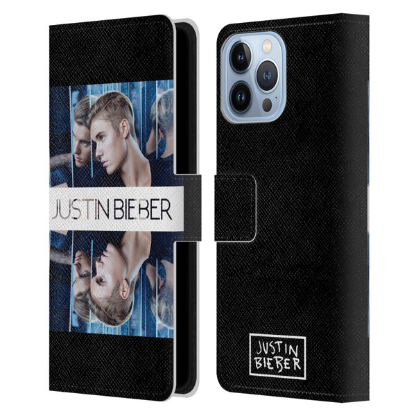 Justin Bieber Purpose Mirrored Leather Book Wallet Case Cover For Apple iPhone 13 Pro Max