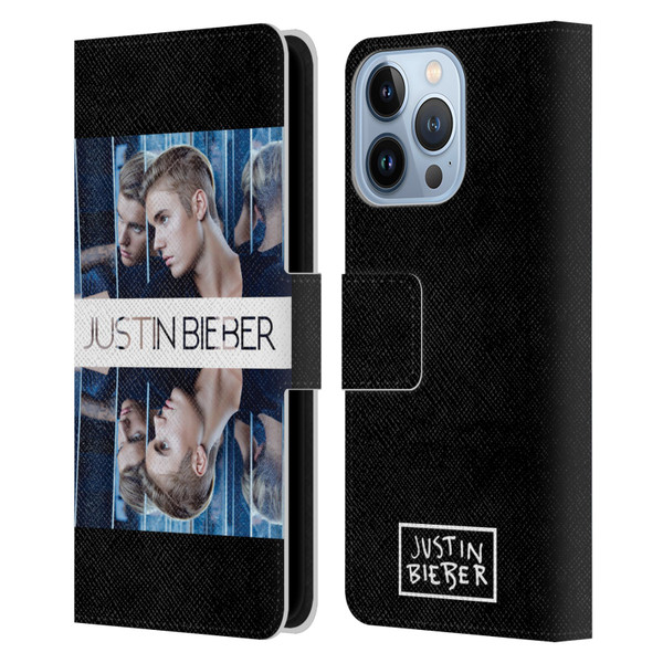 Justin Bieber Purpose Mirrored Leather Book Wallet Case Cover For Apple iPhone 13 Pro