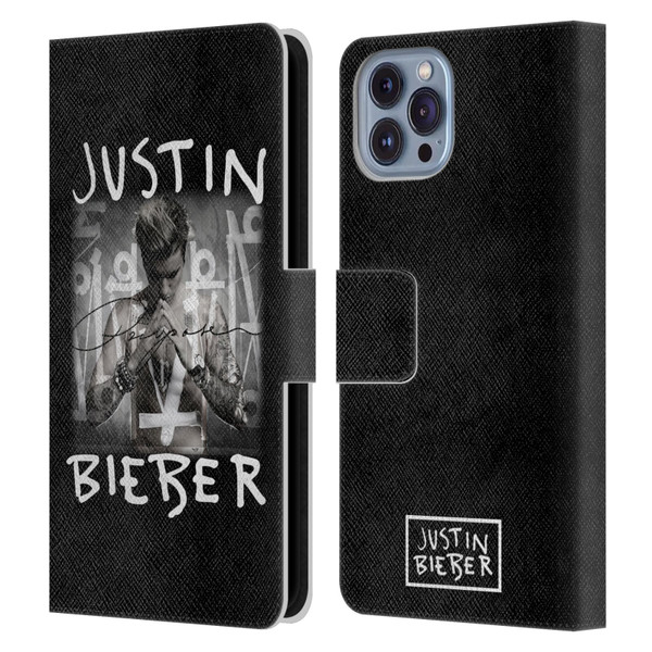 Justin Bieber Purpose Album Cover Leather Book Wallet Case Cover For Apple iPhone 14