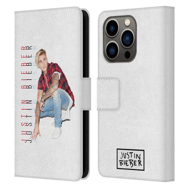 Justin Bieber Purpose Calendar Photo And Text Leather Book Wallet Case Cover For Apple iPhone 14 Pro