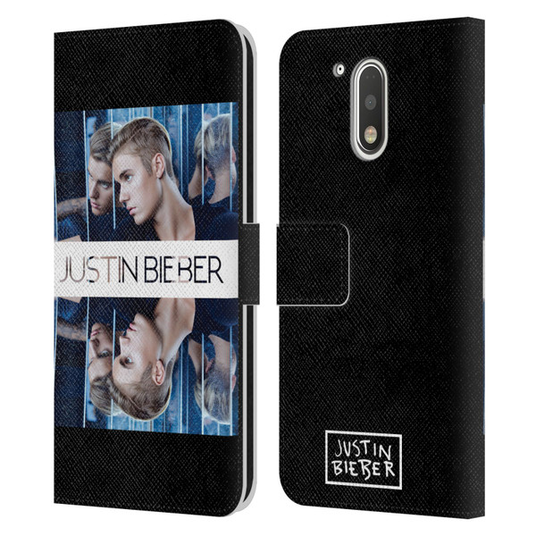 Justin Bieber Purpose Mirrored Leather Book Wallet Case Cover For Motorola Moto G41