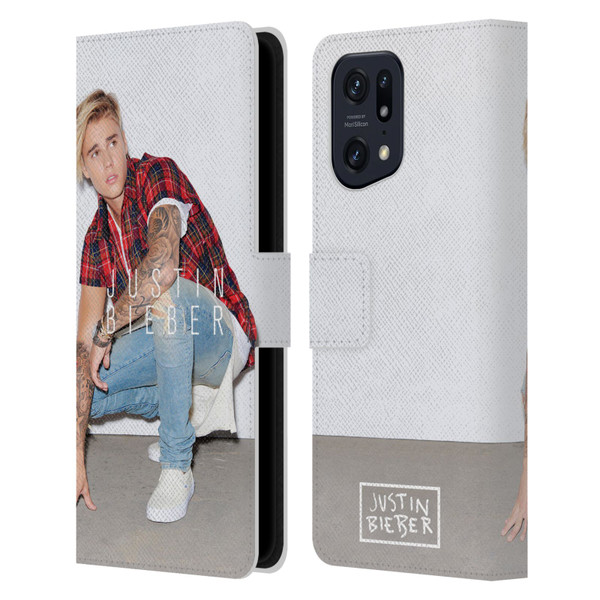 Justin Bieber Purpose Calendar Photo Leather Book Wallet Case Cover For OPPO Find X5