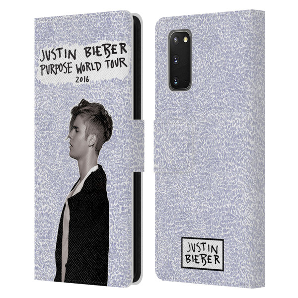 Justin Bieber Purpose World Tour 2016 Leather Book Wallet Case Cover For Samsung Galaxy S20 / S20 5G