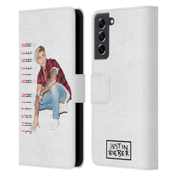 Justin Bieber Purpose Calendar Photo And Text Leather Book Wallet Case Cover For Samsung Galaxy S21 FE 5G