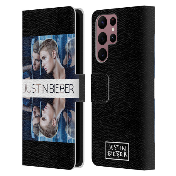 Justin Bieber Purpose Mirrored Leather Book Wallet Case Cover For Samsung Galaxy S22 Ultra 5G