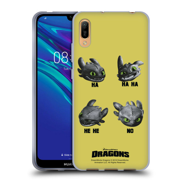 How To Train Your Dragon II Hiccup And Toothless Haha No Soft Gel Case for Huawei Y6 Pro (2019)