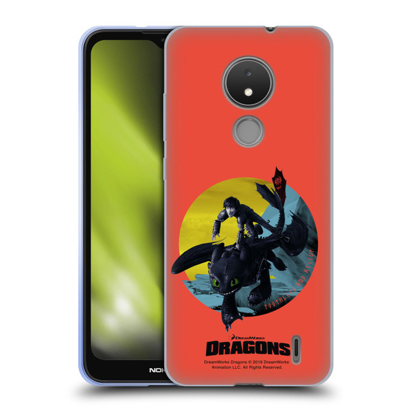How To Train Your Dragon II Hiccup And Toothless Duo Soft Gel Case for Nokia C21