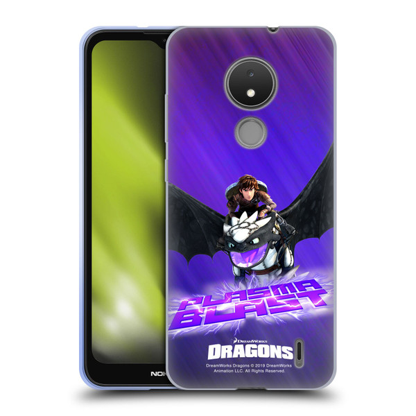 How To Train Your Dragon II Hiccup And Toothless Plasma Blast Soft Gel Case for Nokia C21