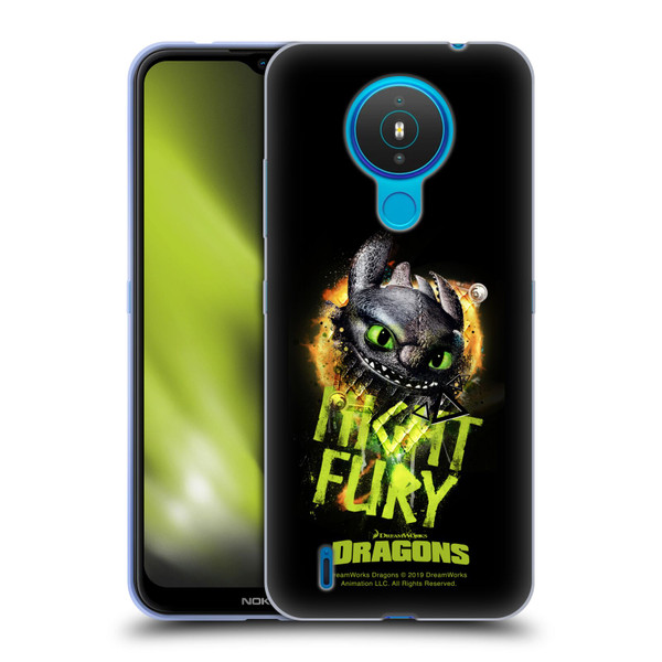 How To Train Your Dragon II Toothless Night Fury Soft Gel Case for Nokia 1.4