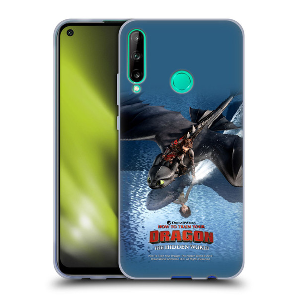 How To Train Your Dragon III The Hidden World Hiccup & Toothless 2 Soft Gel Case for Huawei P40 lite E