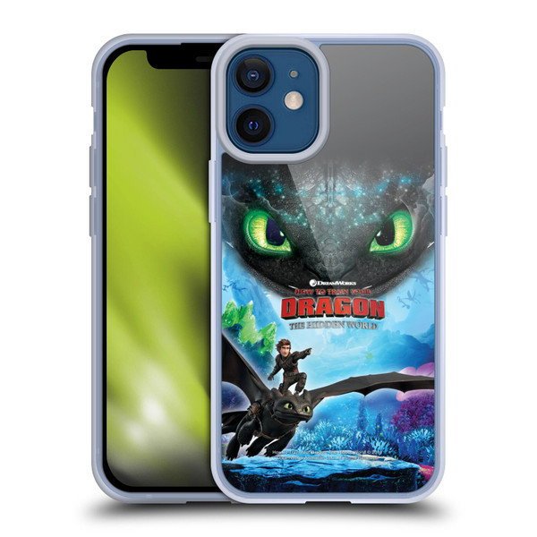 How To Train Your Dragon III The Hidden World Hiccup & Toothless Soft Gel Case for Apple iPhone 12 Mini
