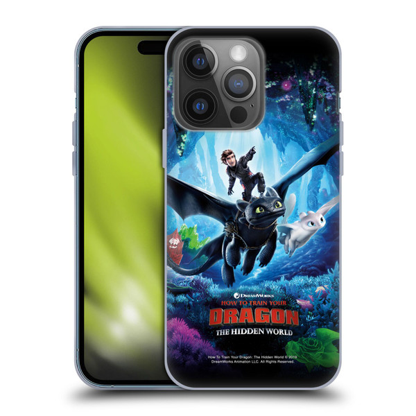 How To Train Your Dragon III The Hidden World Hiccup, Toothless & Light Fury 2 Soft Gel Case for Apple iPhone 14 Pro