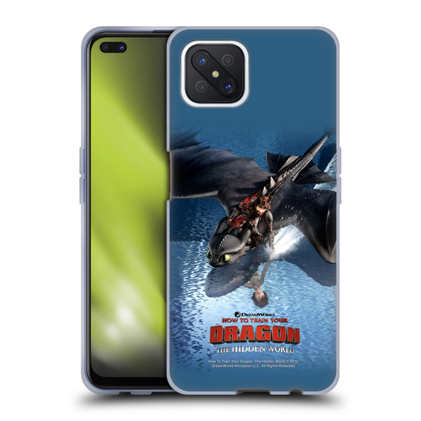 How To Train Your Dragon III The Hidden World Hiccup & Toothless 2 Soft Gel Case for OPPO Reno4 Z 5G