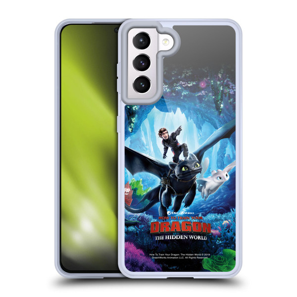 How To Train Your Dragon III The Hidden World Hiccup, Toothless & Light Fury 2 Soft Gel Case for Samsung Galaxy S21 5G