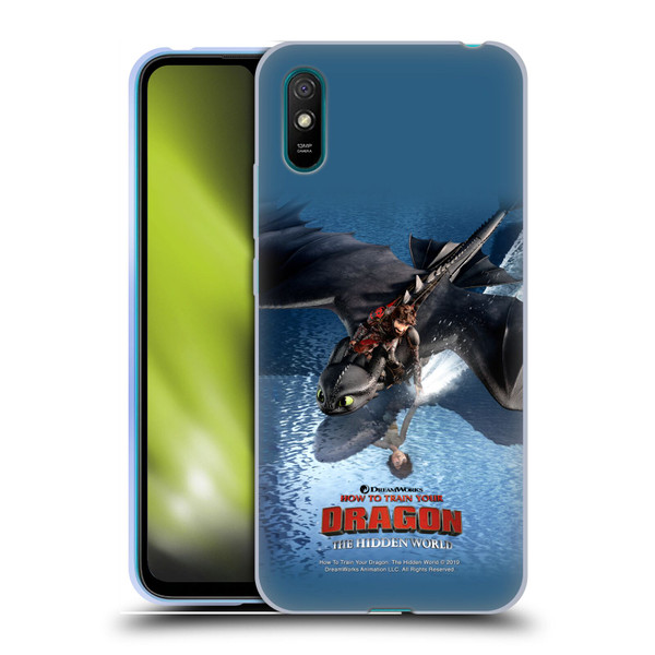 How To Train Your Dragon III The Hidden World Hiccup & Toothless 2 Soft Gel Case for Xiaomi Redmi 9A / Redmi 9AT