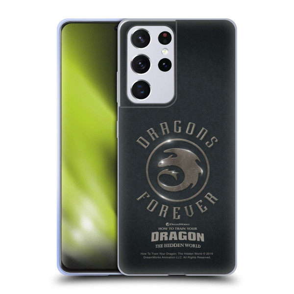 How To Train Your Dragon III Icon Art Forever Soft Gel Case for Samsung Galaxy S21 Ultra 5G