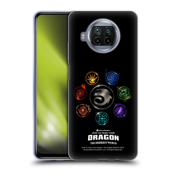 How To Train Your Dragon III Icon Art Group Soft Gel Case for Xiaomi Mi 10T Lite 5G