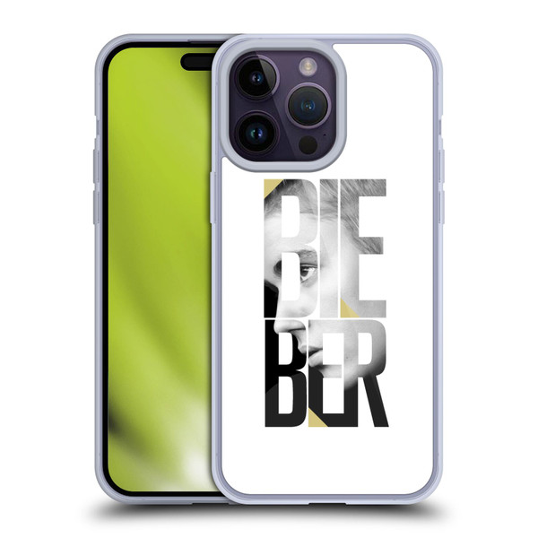 Justin Bieber Purpose B&w Mirror Calendar Text Soft Gel Case for Apple iPhone 14 Pro Max