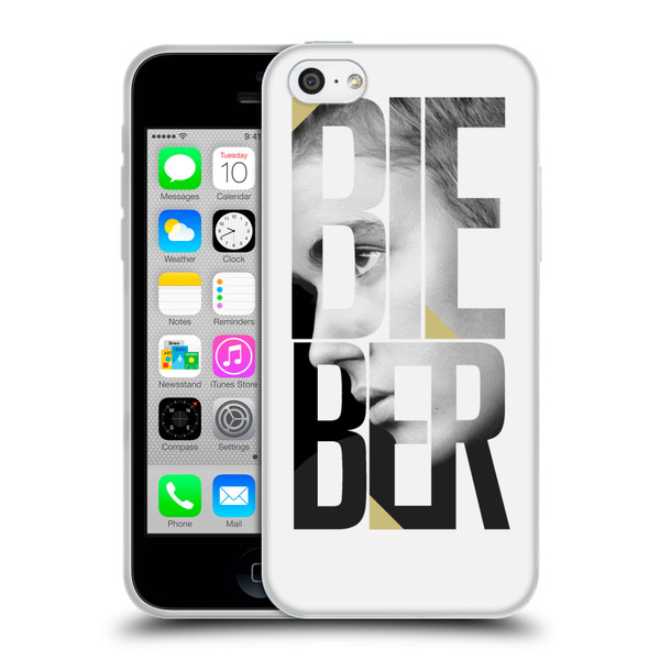 Justin Bieber Purpose B&w Mirror Calendar Text Soft Gel Case for Apple iPhone 5c