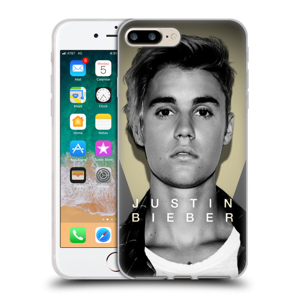Justin Bieber Purpose B&w What Do You Mean Shot Soft Gel Case for Apple iPhone 7 Plus / iPhone 8 Plus