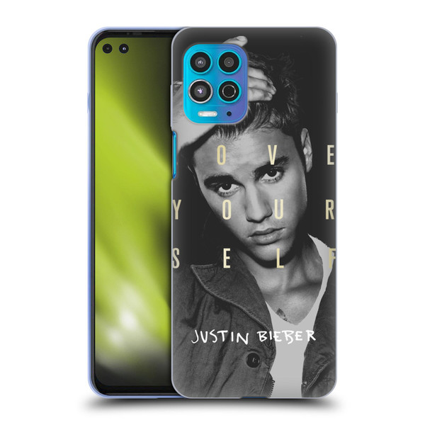 Justin Bieber Purpose B&w Love Yourself Soft Gel Case for Motorola Moto G100