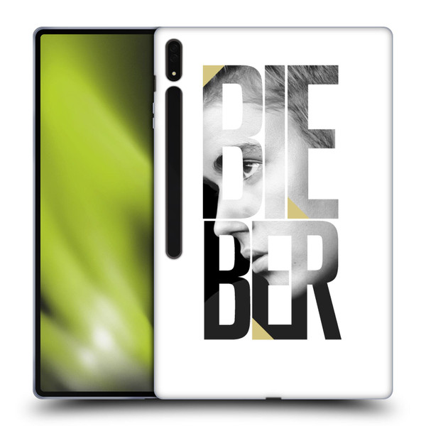 Justin Bieber Purpose B&w Mirror Calendar Text Soft Gel Case for Samsung Galaxy Tab S8 Ultra