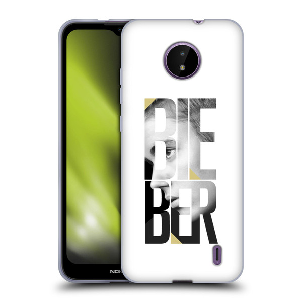 Justin Bieber Purpose B&w Mirror Calendar Text Soft Gel Case for Nokia C10 / C20