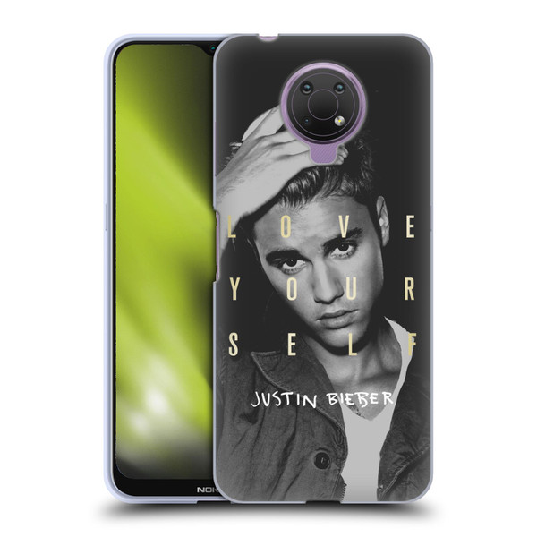 Justin Bieber Purpose B&w Love Yourself Soft Gel Case for Nokia G10