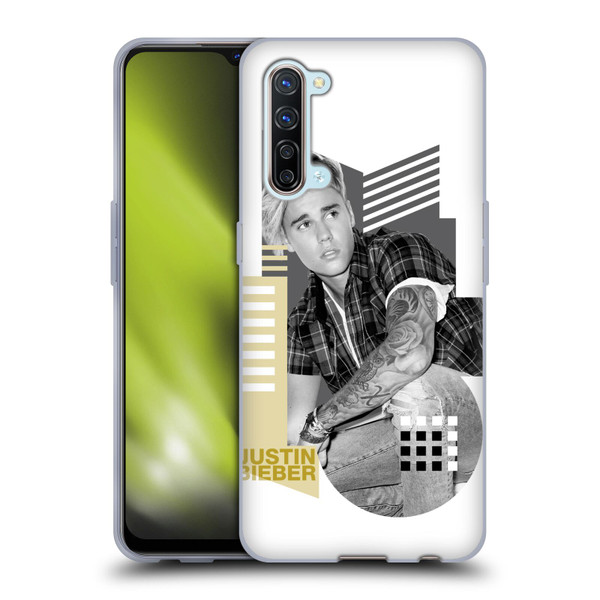 Justin Bieber Purpose B&w Calendar Geometric Collage Soft Gel Case for OPPO Find X2 Lite 5G