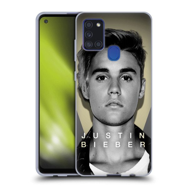 Justin Bieber Purpose B&w What Do You Mean Shot Soft Gel Case for Samsung Galaxy A21s (2020)