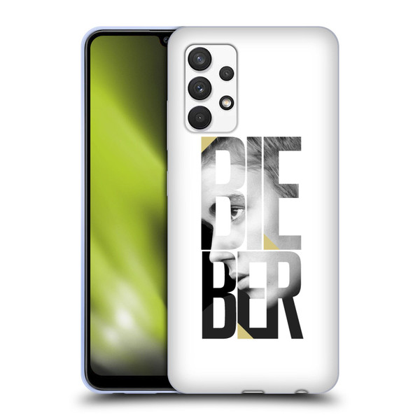 Justin Bieber Purpose B&w Mirror Calendar Text Soft Gel Case for Samsung Galaxy A32 (2021)