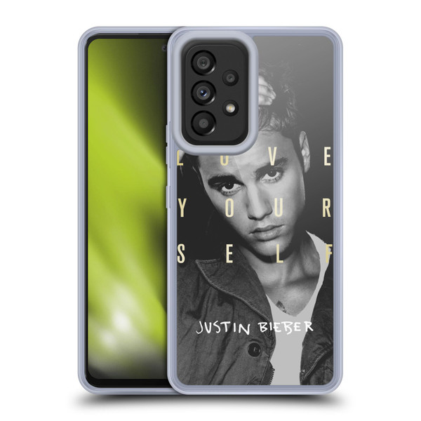 Justin Bieber Purpose B&w Love Yourself Soft Gel Case for Samsung Galaxy A53 5G (2022)