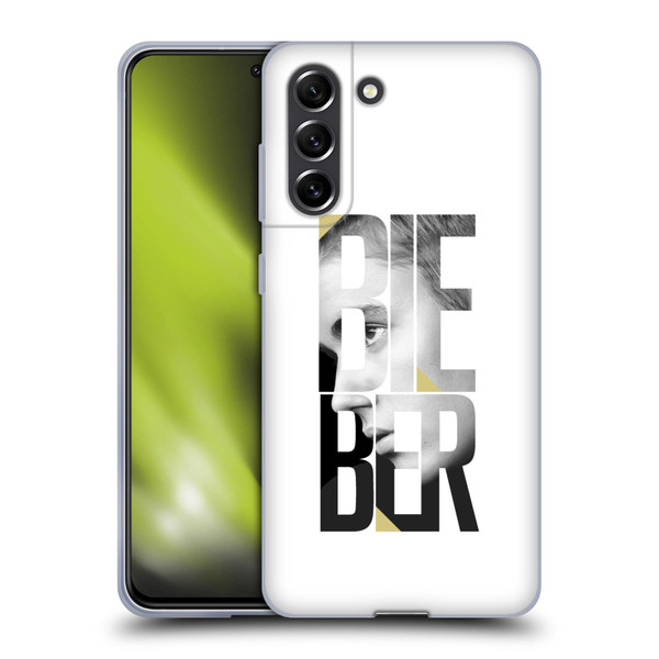 Justin Bieber Purpose B&w Mirror Calendar Text Soft Gel Case for Samsung Galaxy S21 FE 5G