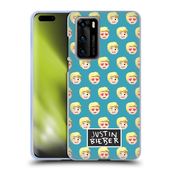 Justin Bieber Justmojis Patterns Soft Gel Case for Huawei P40 5G
