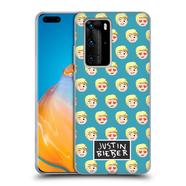 Justin Bieber Justmojis Patterns Soft Gel Case for Huawei P40 Pro / P40 Pro Plus 5G