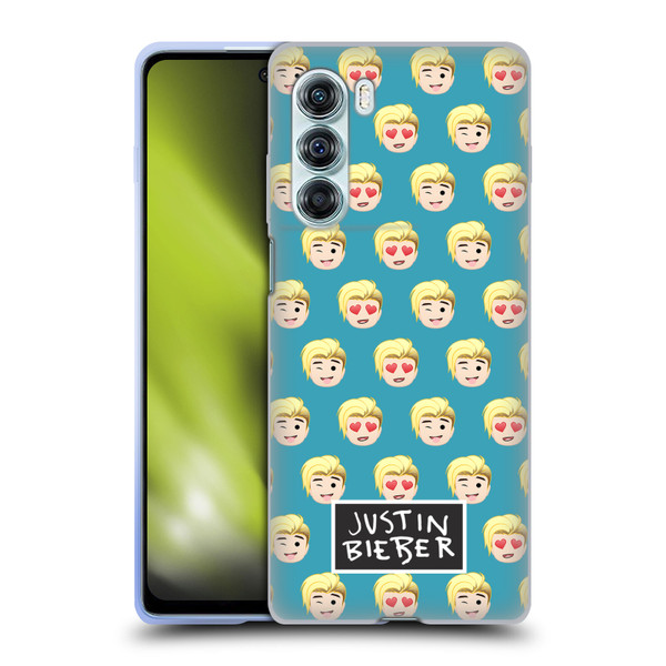 Justin Bieber Justmojis Patterns Soft Gel Case for Motorola Edge S30 / Moto G200 5G