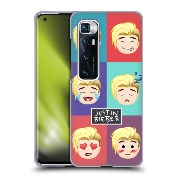 Justin Bieber Justmojis Cute Faces Soft Gel Case for Xiaomi Mi 10 Ultra 5G