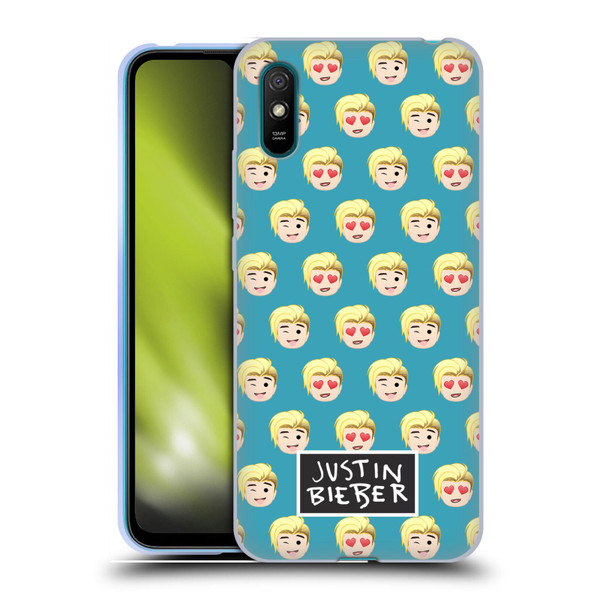 Justin Bieber Justmojis Patterns Soft Gel Case for Xiaomi Redmi 9A / Redmi 9AT