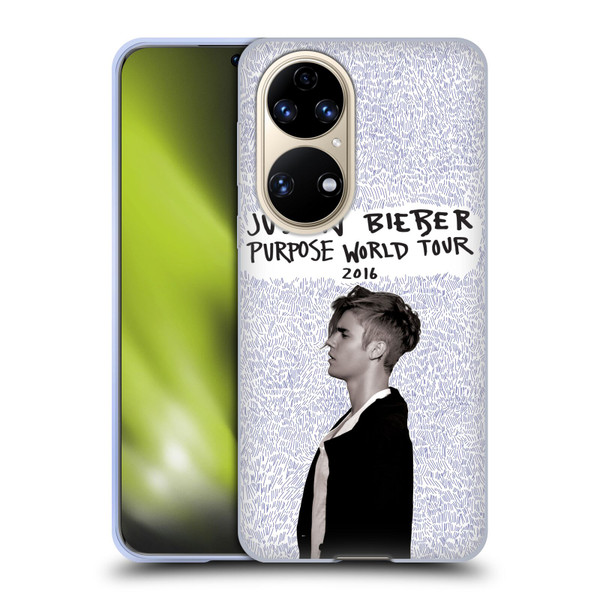Justin Bieber Purpose World Tour 2016 Soft Gel Case for Huawei P50